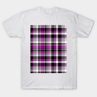 Ace Flag Madras Pattern T-Shirt